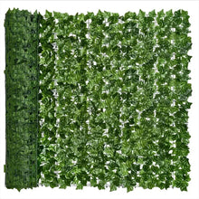 Load image into Gallery viewer, Artificial Ivy Hedge Green Leaf Fence Panels – Faux Privacy Fence Screen