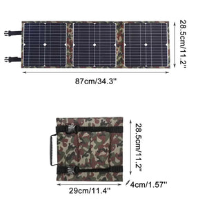 100-800W Foldable Solar Panel Kit | Portable Power Station, MPPT Generator for Car, Boat, Camping