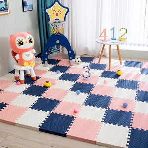 8-16PCS EVA Foam Play Mat - Puzzle Carpet for Living Room, Bedroom, Baby Toys