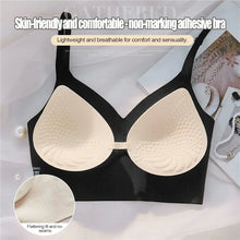 Load image into Gallery viewer, Women Invisible Bra Deep U Plunge Bras Backless Top for Dresses Sexy Lingerie with Transparent Strap Push Up Strapless Underwea