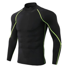 Load image into Gallery viewer, Men Sport T-shirt Quick Dry Bodybuilding Running Shirt Long Sleeve Compression Top Gym T Shirt Men Fitness Tight Rashgard