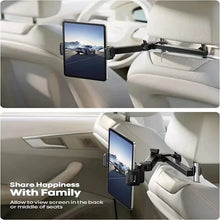 Load image into Gallery viewer, Telescopic Car Rear Pillow Phone Tablet Holder Stand 4-11 Inch Headrest Mount