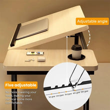 Load image into Gallery viewer, Laptop Desk, Laptop Bed Table With Foldable Legs &amp; Cup Slot, Reading Holder Notebook Stand Breakfast Bed Tray Book Holder
