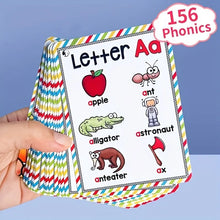 Load image into Gallery viewer, Alphabet Phonics Flash Cards | Early Learning Educational English Toys