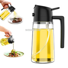 Load image into Gallery viewer, 2in1 Kitchen Spray Oil Dispenser Oil Sprayer Polisher Or Only Spray for Air Fryer Salad Grilling Roasting Cooking Kitchen Acce