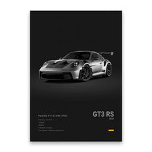 Load image into Gallery viewer, Famous Cars M5 918 GT3 Canvas Wall Art Print Poster G63 STO SLS Decorative Mural Modern Home Decor Birthday Gift Unframed