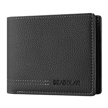 Load image into Gallery viewer, Men&#39;s Ultra-Thin Minimalist Wallet PU Leather Multi-Slot Slim Design Compact New