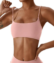 Load image into Gallery viewer, Super soft fabric back cross sports bra fitness top women's high-quality yoga clothes women's fitness running bra fitness yoga b
