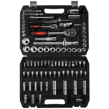 Load image into Gallery viewer, 94pcs Ratchet Wrench Set Car Repair Tool 1/4 1/2 Ratchet Torque Wrench Combo Kit with Sockets Metric Bit Hand Tool
