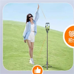 2024 New Selfie Stick Tripod Stabilizer Bluetooth Remote Portable Anti-Shake Camera