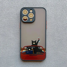 Load image into Gallery viewer, Funny Cat Daily Life Phone Case For iPhone 16 17 pro max Cases 11 12 14 Pro Max Mini 13 15 Plus XR Shockproof  Back Covers