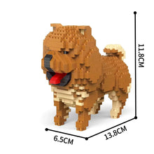 Load image into Gallery viewer, KNEW BUILT Dachshund Dog Model Mini Building Block Toy Set 9 Style for Pet Enthusiasts Teddy Hughes Corgi Collie Pet Style Brick