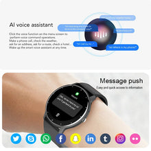 Load image into Gallery viewer, LIGE Smart Watch Women Men Full Touch Screen Bluetooth Call Smartwatch Waterproof Sports Fitness Tracker Watches for Android iOS