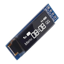 Load image into Gallery viewer, 0.91&quot; OLED Display! White, I2C, SSD1306, Arduino (