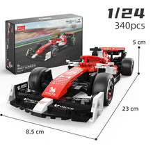 Load image into Gallery viewer, 1/24 F1 Red Bull RB19 &amp; Alfa Romeo C42 Model - Verstappen &amp; Perez Car Building Blocks