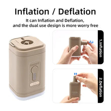 Load image into Gallery viewer, Portable Electric Air Pump – Wireless Inflator/Deflator for Air Beds, Cushions, Boats