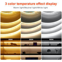 Load image into Gallery viewer, Dimmable COB LED Strip Light 5V USB Flexible LED Tape with ON OFF Switch 320LEDs High Density Linear Lighting with Adhesive Tape