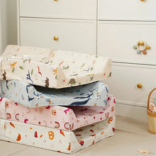 Load image into Gallery viewer, Portable Baby Diaper Changing Pad with Safety Strap Newborn Babies items Wipeable Changing Mat for Dresser and Changing Tables