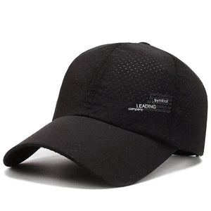 Quick Dry Outdoor Sports Cap: Adjustable Unisex Baseball Hat for Summer