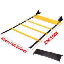Load image into Gallery viewer, Agility Ladder Nylon Straps Soccer Football Speed Training Ladder Equipment Sports Fitness Running Warm-Up Training Ladder Tool