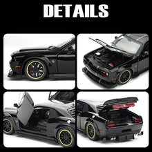 Load image into Gallery viewer, 1:32 Dodge Challenger SRT Hellcat Redeye V8 Alloy Metal Diecast Model American Muscle Sports Car Collection Of Hobby Decorations
