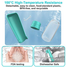 Load image into Gallery viewer, Portable Foldable Dog Water Bottle Dispenser for Hiking, Travel, French Bulldog Pet Supplies