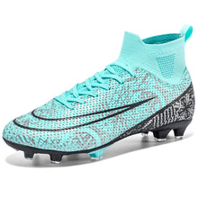 Load image into Gallery viewer, Men Football Field Boots Original Grass Training Football Shoes Professional Society Sneakers Outdoor Sports TF/FG Soccer Cleats