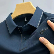 Load image into Gallery viewer, High end luxury brand fashion hot diamond short sleeve Advanced printed POLO shirt summer new Korean version men's lapel T-shirt