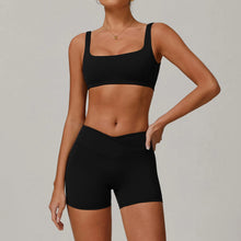 Load image into Gallery viewer, 2 Pieces Yoga Set Workout Sets Women Tracksuit Gym Push Up Fitness Running Workout Clothes Sport Bra Leggings Suit Activewear