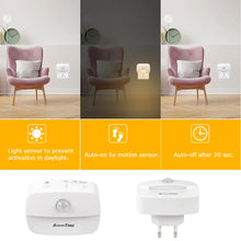 Load image into Gallery viewer, Smart Motion Sensor LED Night Light for Home Aisle and Bedroom - EU Plug