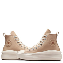 Load image into Gallery viewer, Converse Junior Chuck Taylor All Star Move Leather Trainers Warm Quarry/Egret/Warm Quarry