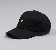 Lyle And Scott Boys Baseball Cap Z865 Jet Black