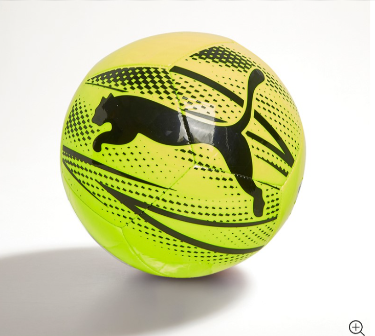 Puma Attacanto Graphic Training Football Yellow Alert/ Black Size 5