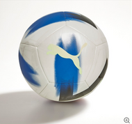 Puma Cage Training Football White/Bluemazing/Fizzy Apple Size 5