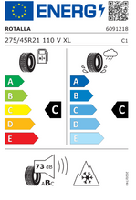 Load image into Gallery viewer, Rotalla Setula W Race S330 275/45 R21 110V XL Tyre