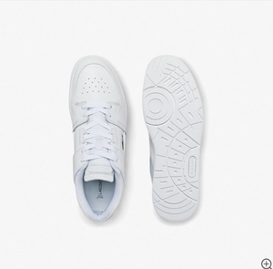 Lacoste Mens Court Cage Trainers White/White