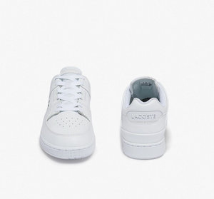 Lacoste Mens Court Cage Trainers White/White