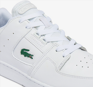 Lacoste Mens Court Cage Trainers White/White