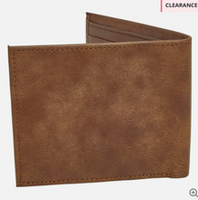 Load image into Gallery viewer, Ben Sherman Mens Target Bi Fold Wallet Tan