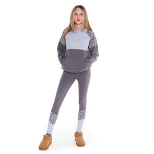 Load image into Gallery viewer, Bench Girls Arienna Colour Block Tracksuit Charcoal
