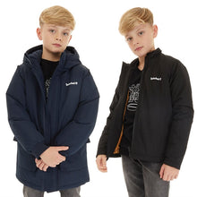 Load image into Gallery viewer, Timberland Boys Three-In-One Parka Jacket Night