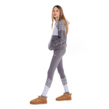 Load image into Gallery viewer, Bench Girls Arienna Colour Block Tracksuit Charcoal