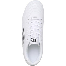 Load image into Gallery viewer, Umbro Junior Attacante FG Firm Ground Football Boots White/Black